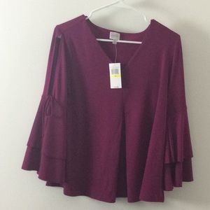 NEW Cupid Women’s Top Medium Cold Shoulder